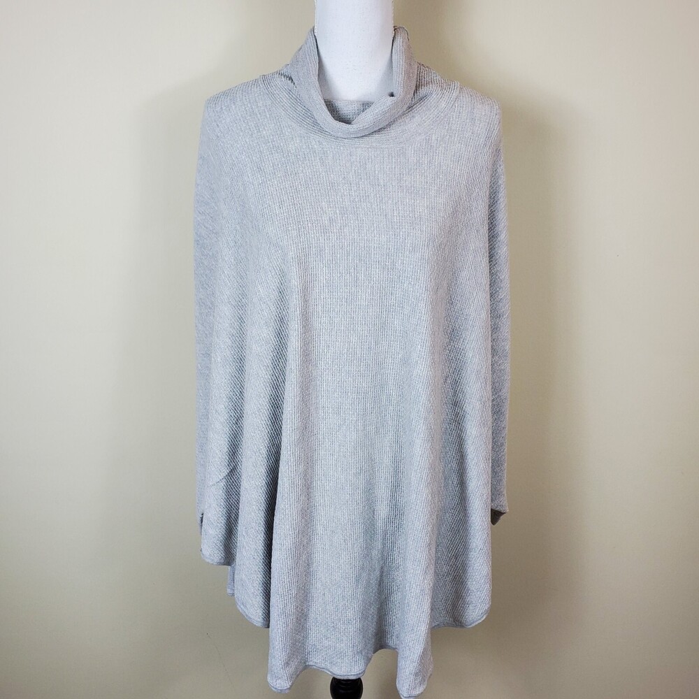 J.Jill Womens Sweater One Size Cover Batwing Waffle Knit Cover Pure Jill New